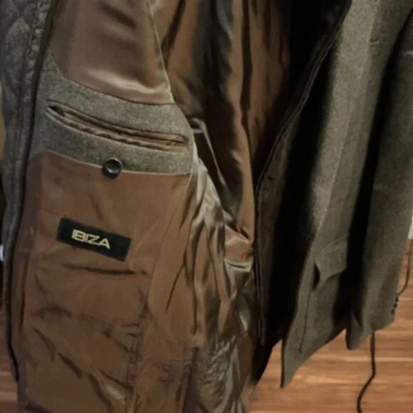 Ibiza blazer with zip out neck warmer